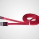 Hedo kabel micro USB czerwony